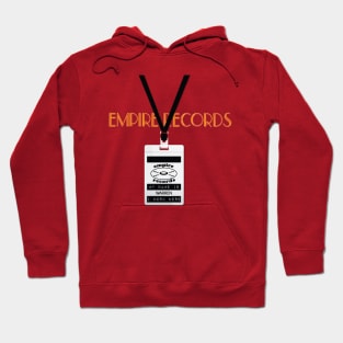 Empire Records Employee Badge - Warren Hoodie